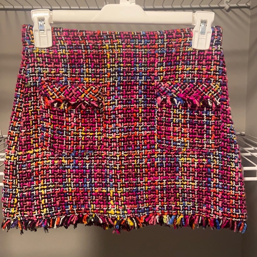 NWOT* Forever 21 Girls Multicolor Weave Skirt in Size 9/10